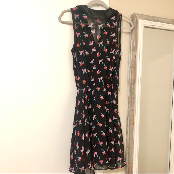 B.Darlin sleeveless Peter Pan collar button dress - Picture 8 of 10